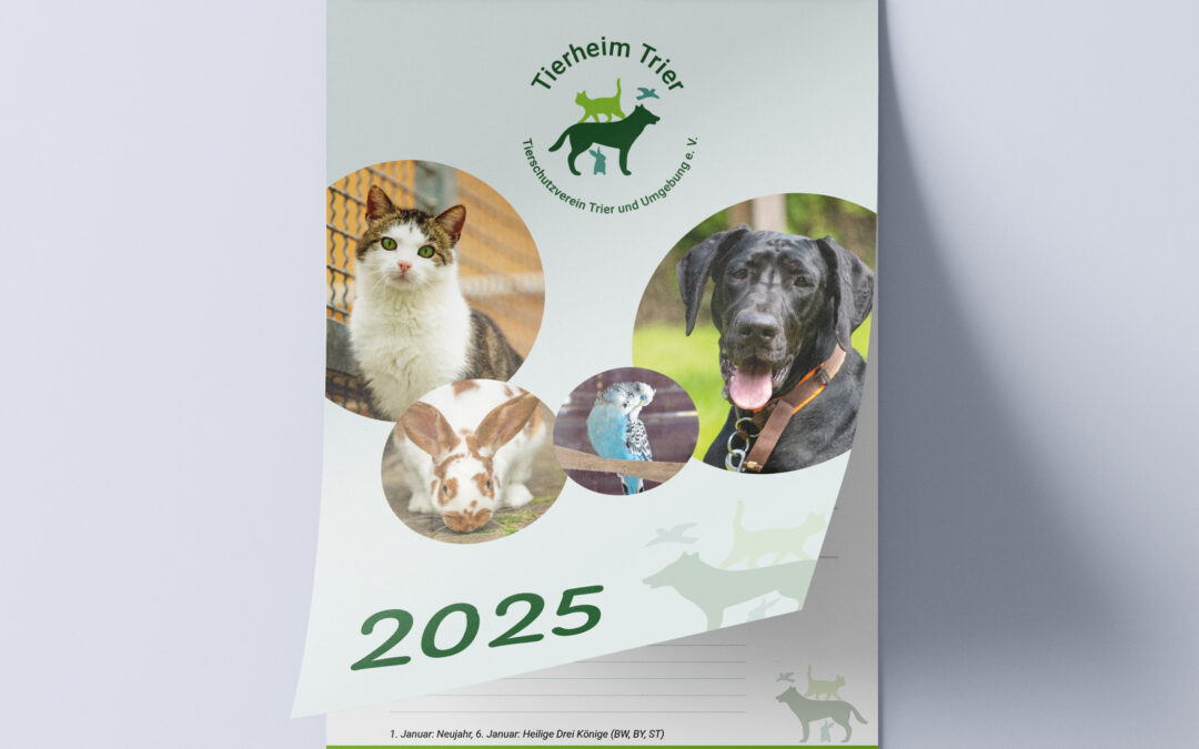 Unsere neuen Tierschutzkalender für 2025 sind da!